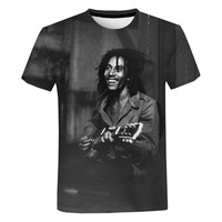 TRW134 Camisetas gráficas digitales impresas en 3D estilo Hip Hop para hombre 180GSM Camisetas de ropa personalizadas con todas las impresiones