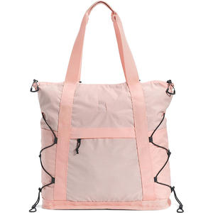 Bolsa de Viaje de Nailon Impermeable Plegable Personalizada, Bolsa de Viaje Ligera para Mujer, Bolsa de Viaje Plegable para Ropa con Asas - Product Image 6