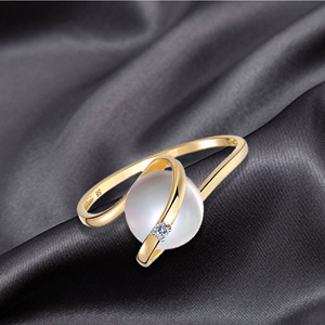 Anillo de Diamantes de 24 Quilates, Oro 14K 24K, Joyería de Diamantes de Oro Real para Mujer, Anillo de Compromiso y Boda de Lujo - Product Image 2
