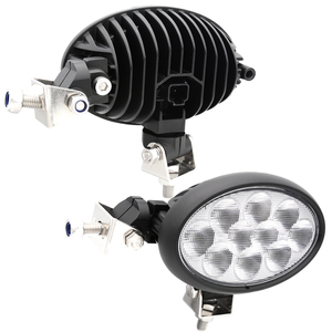 Ba Phương Pháp Lắp Đặt Hai Giá Đỡ Bằng Thép Không Gỉ Đèn Làm Việc Led Hình Bầu Dục 50W Đèn Led Cho Xe Taxi - Product Image 2