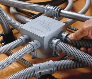 Tuyau <span class=keywords><strong>flexible</strong></span> ORL 1 pouce Conduit électrique en <span class=keywords><strong>PVC</strong></span> non métallique Gris - Product Image 3