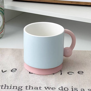 Factory Direct OEM Eco-friendly Cartoon Stoneware Ceramic <b>Mug</b> Dishwasher Microwave Safe <b>Reusable</b> Stocked Coffee Shops - Product Image 3