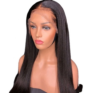 <span class=keywords><strong>วิก</strong></span><span class=keywords><strong>ผม</strong></span>ตรงแบบ Yaki 13x4 พร้อมเชือกผูกด้านหน้า  <span class=keywords><strong>วิก</strong></span><span class=keywords><strong>ผม</strong></span>แท้สำหรับผู้หญิง  ไม่ต้องใช้กาว  ความหนาแน่น 130% - Product Image 1