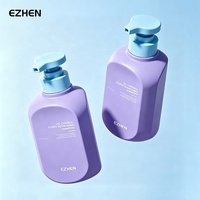 Bouteille de lotion en PET recyclé post-consommation, emballage de soins de la peau, écologique, avec pompe à crème, personnalisable en usine