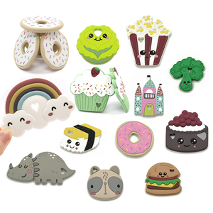 Mordedor de silicona sin Bpa para niños, juguete para morder de dibujos animados - Product Image 5