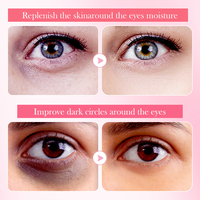OEM FAYANKOU Patchs pour les yeux à l'extrait d'algues marines biologiques, blanchissants, anti-rides, anti-cernes, hydratants au collagène, masque pour les yeux secs