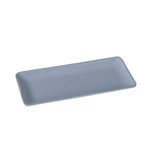 Platos rectangulares de melamina de color morado claro estilo nórdico, irrompibles, para servir en ollas calientes y barbacoas. - Product Image 2