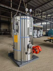 หม้อต้มไอน้ำอัตโนมัติ200กก. สำหรับอุตสาหกรรม<span class=keywords><strong>เต้าหู้</strong></span>ดีไซน์ท่อดับเพลิงแนวนอน - Product Image 3