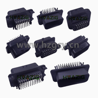 18 broches double rangée pcb pinheader prise automobile ECU faisceau de câblage à carte soudure droite ange connecteur prise 828801-6