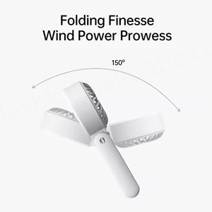 Ventilateur portable JisuLife 7, 3600 mAh, rechargeable, haute vitesse, mini ventilateur de refroidissement, ventilateur électrique de bureau portable - Product Image 3
