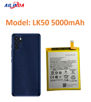 Batterie d'origine au lithium-ion Ilinda New 5000mAh pour téléphone Motorola G60S Batterie de téléphone LK50 Batteries de téléphone