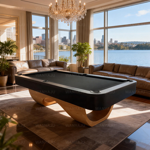 Nouvelle conception de table de <span class=keywords><strong>billard</strong></span> multifonctionnelle de 7 pieds avec coussin en caoutchouc pour divertissement en intérieur, table de <span class=keywords><strong>billard</strong></span> 9 pieds 3 en 1 - Product Image 4