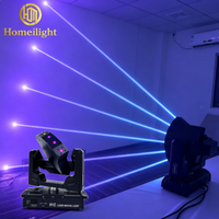 Laser professionnel DMX512 de haute qualité à six faisceaux, pleine couleur, en forme d'éventail, pour mariages, soirées, discothèques, KTV et spectacles sur scène