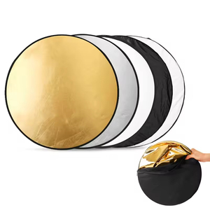 Kit d'éclairage de <span class=keywords><strong>studio</strong></span> <span class=keywords><strong>photo</strong></span> et vidéo 6,5x10 pieds, ensemble de parapluies, boîte à lumière, <span class=keywords><strong>fond</strong></span> de scène, support, réflecteur 5 en 1 de qualité supérieure - Product Image 6