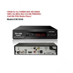 Uuvision OEM Digital 4K Full HD <strong>WiFi</strong> Android Satellite <strong>Receiver</strong> DVB-T2 S2 C Combo Support Smart Digital Set Top Box - Product Image 2