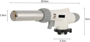 Metal Flame Gun Welding Gas Torch <strong>Lighter</strong> Heating Butane Portable Camping Welding Gas Torch for Pastries Desserts <strong>Blazing</strong> - Product Image 3
