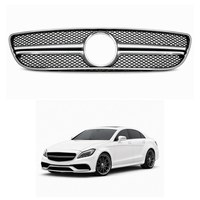 Bumper Depan Baru Bumper Belakang Side Skirt Fender Flares Grille Mesh Knalpot Mercedes CLS W218 C218 2011-2014 Plastik PP Mudah Dipasang