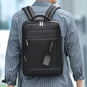 حقيبة ظهر من الجلد الصناعي مقاومة للماء للرجال من WEIXIER ، حقيبة كمبيوتر محمول بحجرة إغلاق بسحاب ، سعة كبيرة للسفر اليومي للأعمال - Product Image 6