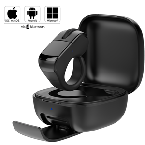 Ratón Inalámbrico Ergonómico con Anillo para el Dedo, Panel Táctil Recargable 5.3 para Presentaciones, Reuniones, Oficina, Portátil, Escritorio - Product Image 1