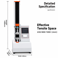 200kg 500kg Electronic Universal Testing Machine Tensile Strength Tester Material Testing Equipment Tensile Compression Testing