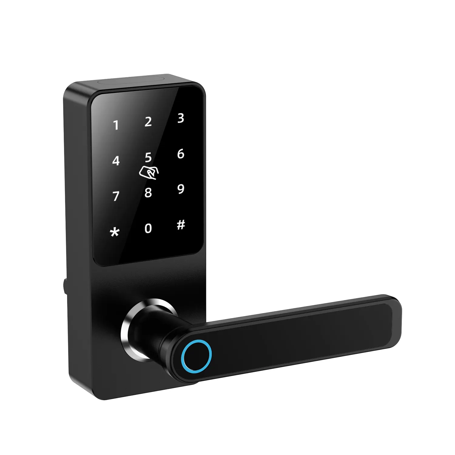 High security hotel door lock, Electronic digital key card smart hotel lock system with TTlock APP