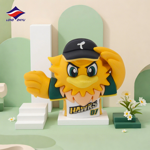 Longzhiyu 18 ans conception personnalisée 3d Pvc dessin animé mignon figurine Mini figurines <span class=keywords><strong>en</strong></span> caoutchouc Silicone <span class=keywords><strong>jouet</strong></span> - Product Image 5