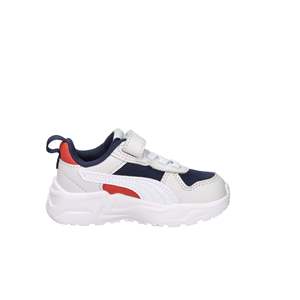 Zapatillas Puma para niños, color blanco y azul, tallas 21, 22, 23, 24, 25, 26, 27, para uso casual infantil - Product Image 3