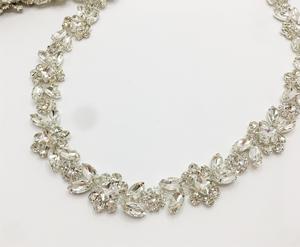 คริสตัลแก้วใสแบบหลังแบนสำหรับงาน DIY เสื้อผ้า รองเท้า กระเป๋า เครื่องประดับ - โซ่ตกแต่งรูปใบไม้ - Product Image 4