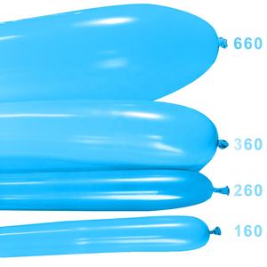 Ballon en latex chromé métallique pour jouet de Noël, 26 cm, 260 animaux, ballon de modelage transformable, <span class=keywords><strong>kit</strong></span> de ballons - Product Image 3