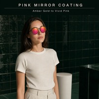 Verres de remplacement Cr39 Plano Revo-11 en deux parties avec filtration UV et revêtement miroir coloré pour lunettes de soleil – Vente en gros pour les magasins d'optique