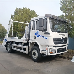 Camion benne basculante Shacman 4x2 8m³ pour collecte de déchets avec bras articulé - Product Image 2
