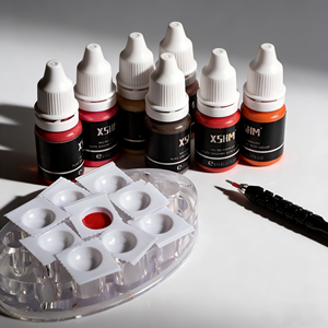 Pigment professionnel pour microblading, encre de tatouage pour maquillage permanent des sourcils, des lèvres et des yeux, outils inclus - Product Image 3