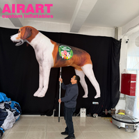 Marionnette gonflable personnalisée pour chien pour événement festif