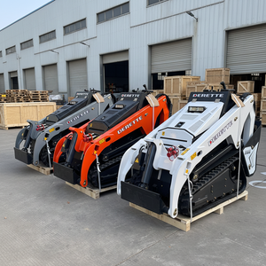 Moteur hydraulique pour chargeuse compacte à bras articulé V1000 Mini chargeuse compacte à bras articulé Machines forestières Chargeuse compacte Déchiqueteuse de souches - Product Image 1