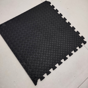 Puzzle à motif de feuilles pour femmes, Puzzle en mousse imbriquantes, en Eva douce, pour <span class=keywords><strong>Garage</strong></span>, entraînement à domicile, Fitness, gymnastique, tapis de sol, 60x60 cm - Product Image 1