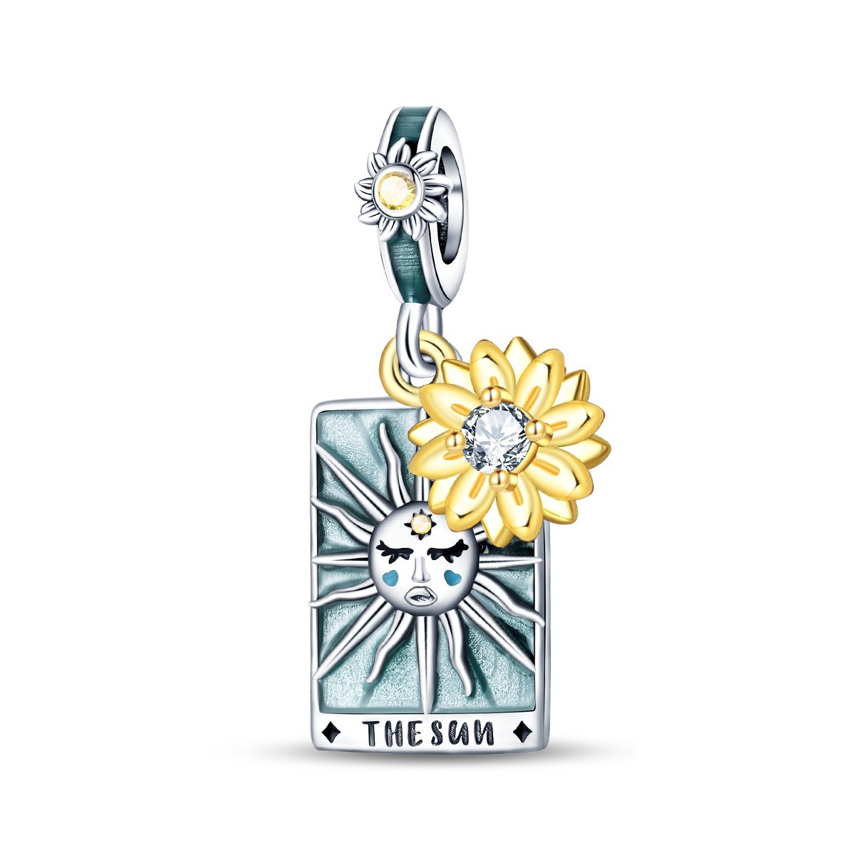 Pendentif soleil Pac1432-tarot