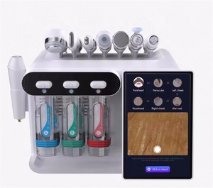 Vẻ đẹp salon 8in1 Hydro Máy CO2 oxy bong bóng Hydro dermabrasion chà sàn da Aqua Peel máy trên khuôn mặt - Product Image 2