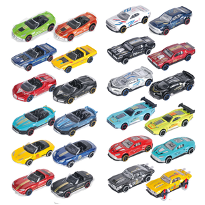 รถโมเดล PANDAS Custom 1:64 ผลิตจากโลหะผสมและพลาสติก คุณภาพสูง แบบรถโรดสเตอร์ พร้อมโช้คอัพ หลากสี แบบดึงถอยหลัง - Product Image 1
