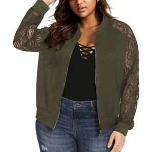 Top de Encaje Reversible de Marca Propia, Delgado, Talla Grande, para Mujer, Moda de Primavera - Product Image 3