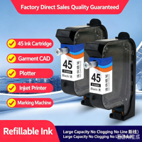 Cartucho de Tinta de Pigmento Recargable TIJ 2.5 para Impresora de Inyección de Tinta Industrial HP 45 Hp45 Tij2.5 Tij 25
