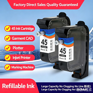 Cartouche <span class=keywords><strong>d</strong></span>'<span class=keywords><strong>encre</strong></span> pigmentée rechargeable TIJ 2.5 pour imprimante jet <span class=keywords><strong>d</strong></span>'<span class=keywords><strong>encre</strong></span> portable industrielle <span class=keywords><strong>hp</strong></span> 45 Hp45 Tij2.5 Tij 25 - Product Image 1