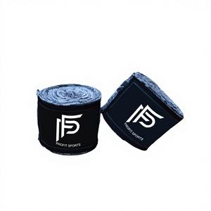 Bandes de boxe en néoprène unisexe, logo personnalisé, haute qualité, durables, antidérapantes, ruban élastique en coton, faciles à utiliser - Product Image 1