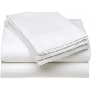 Juego de Sábanas Individuales de Microfibra, Textura Suave, Color Sólido, Ropa de Cama para el Hogar, Estilo Simple - Product Image 5