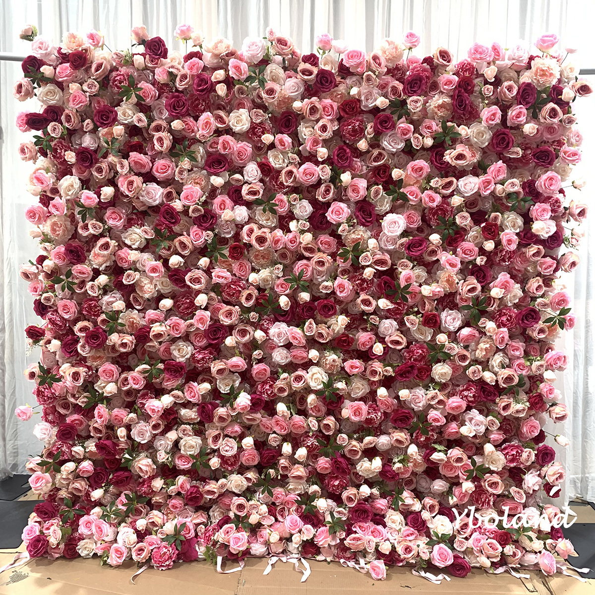 Rose rouge rose