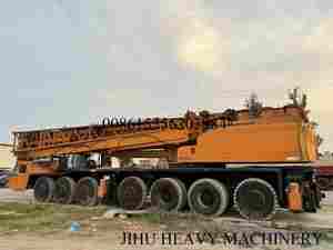 Grue de camion d'origine KATO NK 160 tonnes de marque japonaise avec pompe à moteur et boîte de vitesses à vendre - Product Image 6