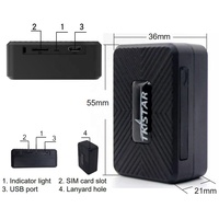 Traceur GPS magnétique portable TKSTAR TK913 Mini 2G GSM avec application Android, LBS, étanche, pour enfants, personnes âgées, véhicules, conteneurs, utilisation PC