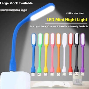 Nhà Máy Bán buôn mini LED ánh sáng ban đêm Xách Tay <span class=keywords><strong>USB</strong></span> bảng đèn logo ABS Chất liệu bảo vệ mắt bầu không khí ánh sáng cho phòng ngủ 5V - Product Image 2