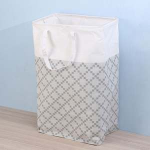 Factory Custom <b>Large</b> Laundry <b>Bag</b> Foldable Clothes Dirty Canvas Collapsible Laundry Basket Storage Baskets <b>Bins</b> - Product Image 5