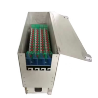 Rak Distribusi Optik (ODF) Tipe Laci Rak 19'' 2U 48 Core, Panel Patch FC SC Simplex, Terpasang di Rak