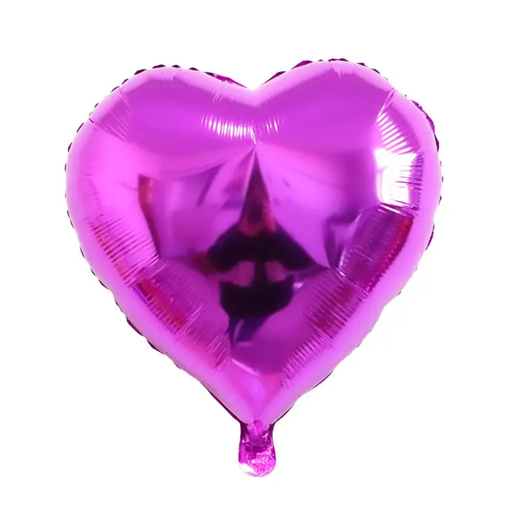 Ouro Prata Coração Em Forma Foil Balões Para Dia Dos Namorados Casamento Aniversário Decorações Do Partido
